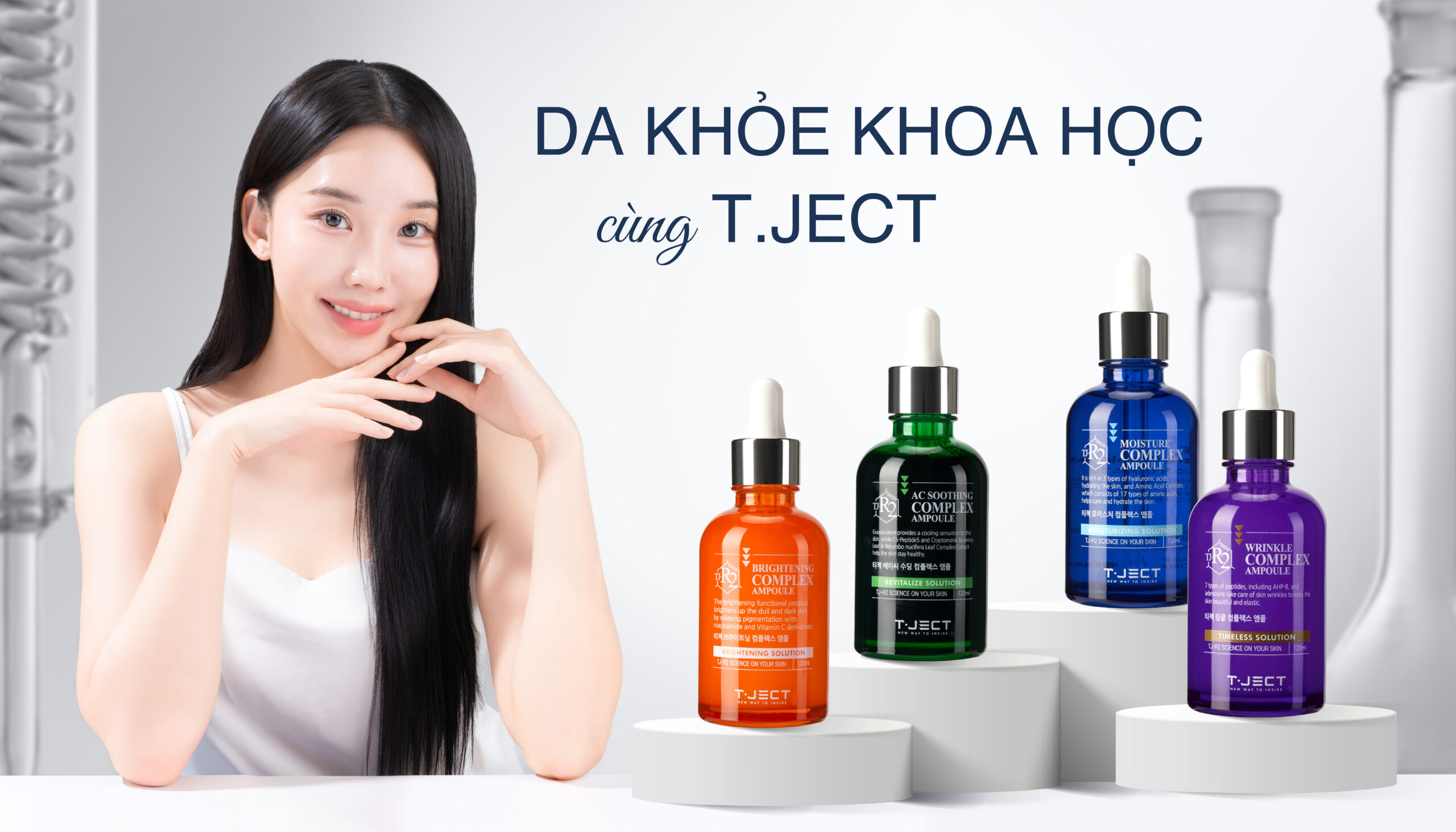 Tinh chất dưỡng da Ampoule T.JECT dành cho mọi loại da