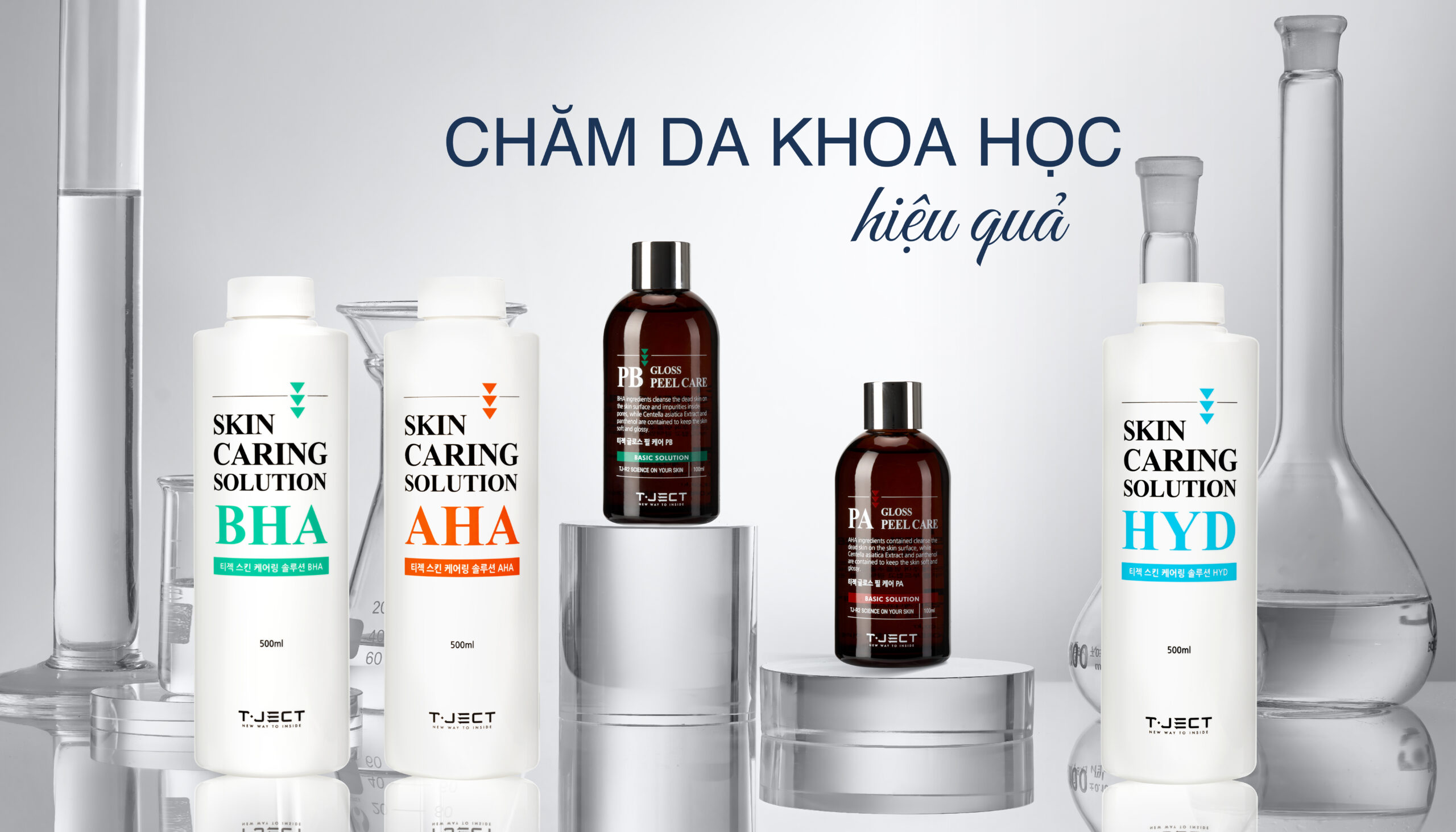 Các sản phẩm làm sạch sâu T.JECT bạn nên thử